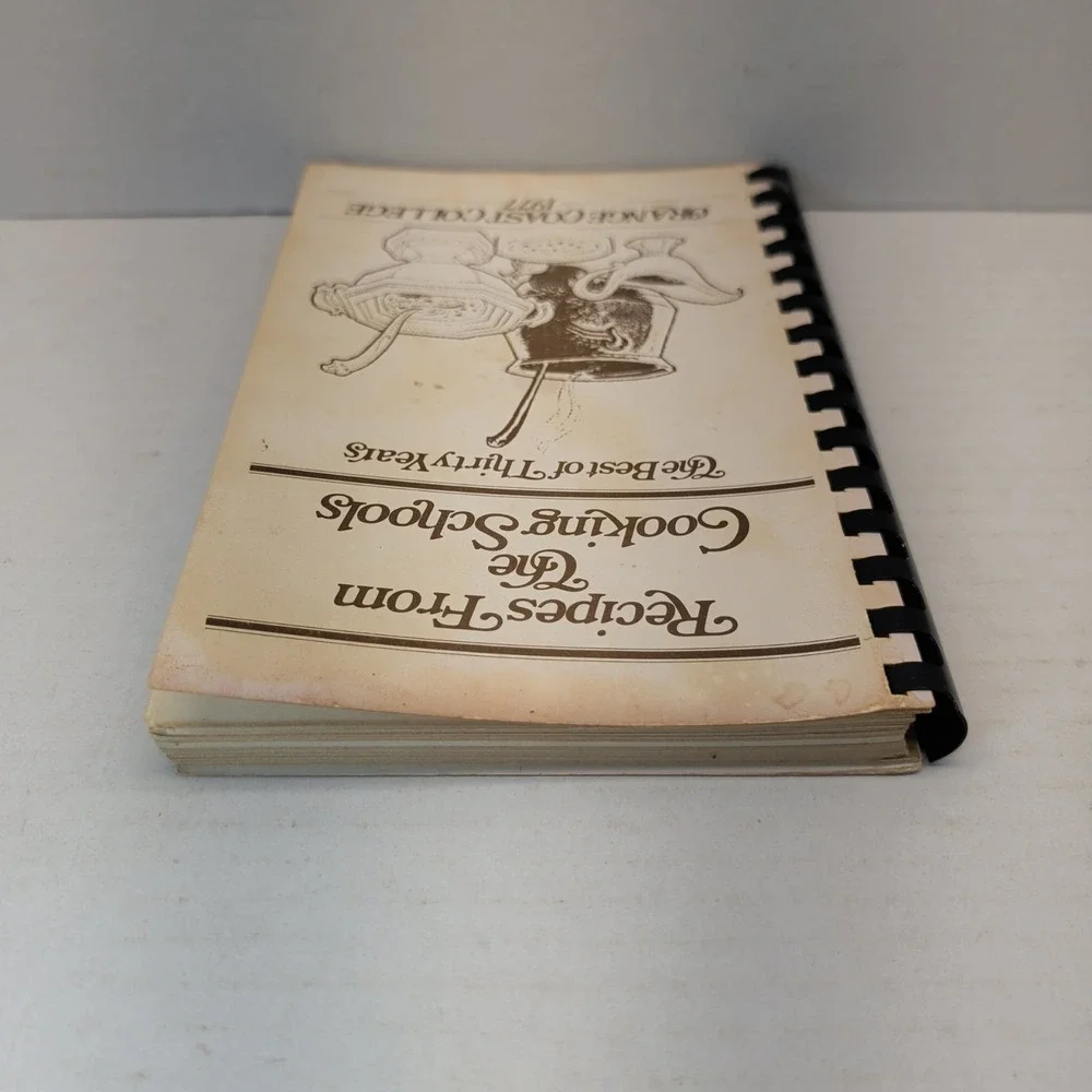 Orange Coast College Recipes From The Cooking Schools Cookbook Thirty Years 1977
